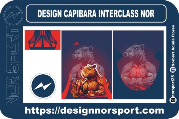 DESIGN CAPIBARA INTERCLASS NOR