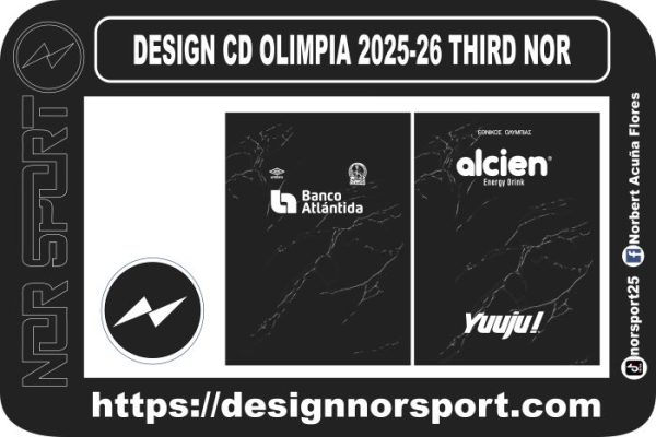 DESIGN CD OLIMPIA 2025-26 THIRD NOR