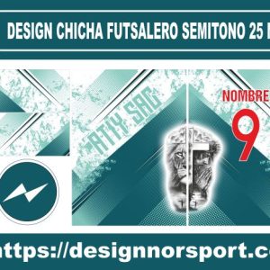 DESIGN CHICHA FUTSALERO SEMITONO 25 NOR