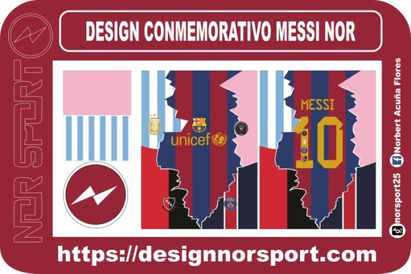 DESIGN CONMEMORATIVO MESSI NOR