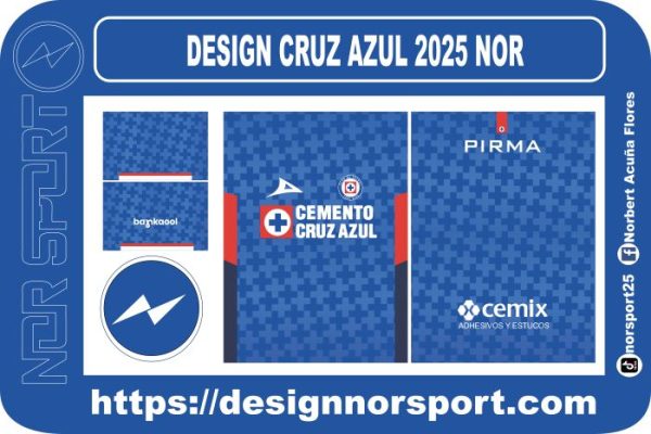DESIGN CRUZ AZUL 2025 NOR