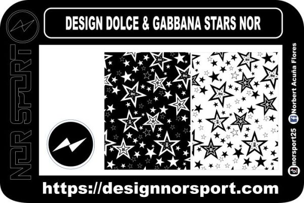 DESIGN DOLCE & GABBANA STARS NOR