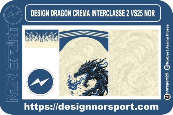 DESIGN DRAGON CREMA INTERCLASSE 2 VS25 NOR
