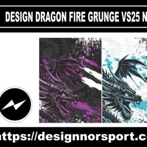 DESIGN DRAGON FIRE GRUNGE VS25 NOR
