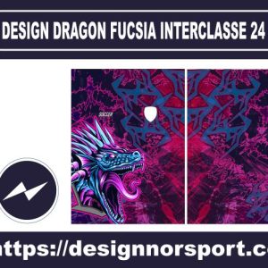DESIGN DRAGON FUCSIA INTERCLASSE 24 NOR