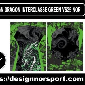 DESIGN DRAGON INTERCLASSE GREEN VS25 NOR