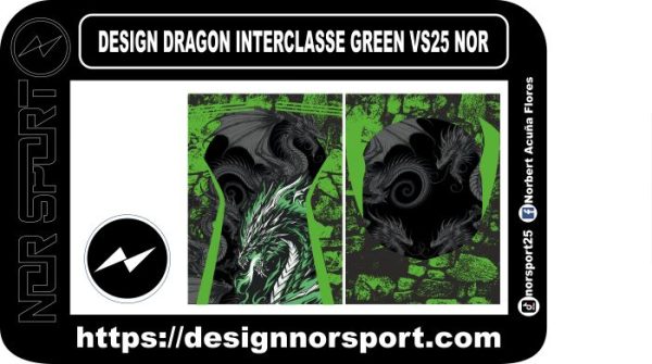 DESIGN DRAGON INTERCLASSE GREEN VS25 NOR