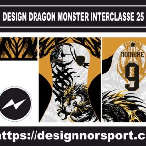 DESIGN DRAGON MONSTER INTERCLASSE 25 NOR