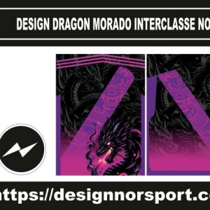 DESIGN DRAGON MORADO INTERCLASSE NOR