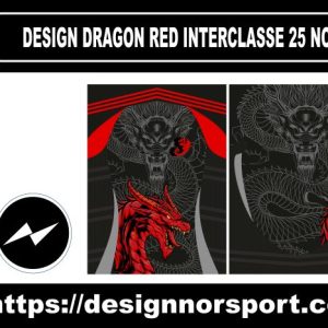 DESIGN DRAGON RED INTERCLASSE 25 NOR
