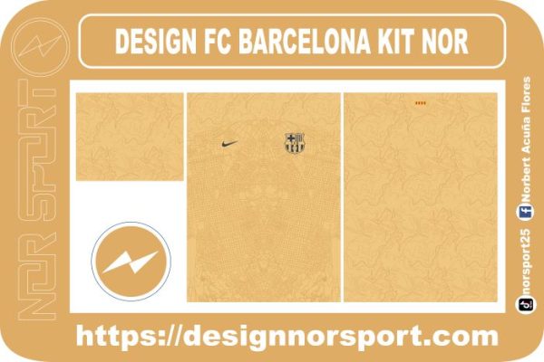 DESIGN FC BARCELONA KIT NOR