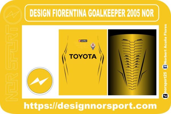 DESIGN FIORENTINA GOALKEEPER 2005 NOR