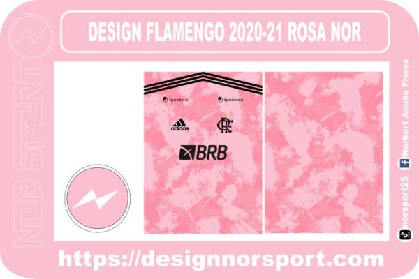 DESIGN FLAMENGO 2020-21 ROSA NOR