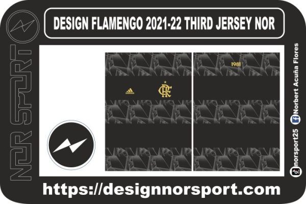 DESIGN FLAMENGO 2021-22 THIRD JERSEY NOR