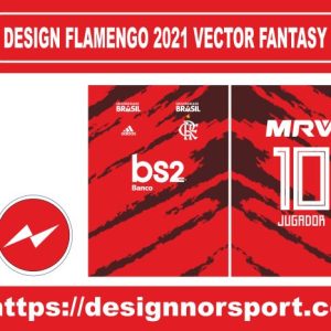 DESIGN FLAMENGO 2021 VECTOR FANTASY NOR
