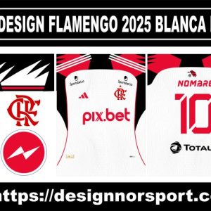 DESIGN FLAMENGO 2025 BLANCA NOR