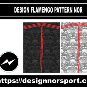 DESIGN FLAMENGO PATTERN NOR