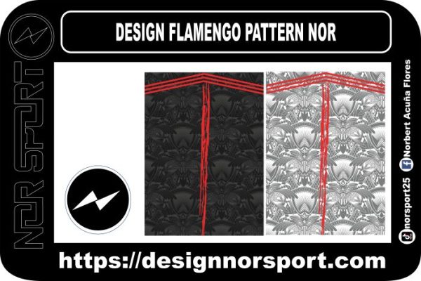 DESIGN FLAMENGO PATTERN NOR
