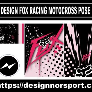 DESIGN FOX RACING MOTOCROSS POSE NOR