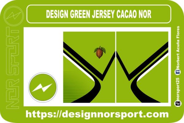 DESIGN GREEN JERSEY CACAO NOR