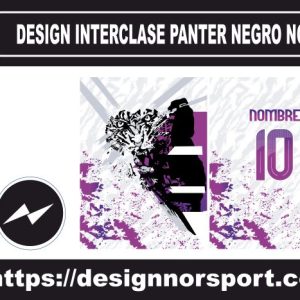 DESIGN INTERCLASE PANTER NEGRO NOR