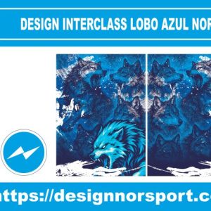 DESIGN INTERCLASS LOBO AZUL NOR