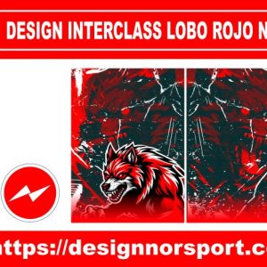 DESIGN INTERCLASS LOBO ROJO NOR