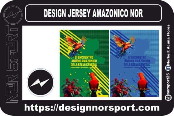 DESIGN JERSEY AMAZONICO NOR