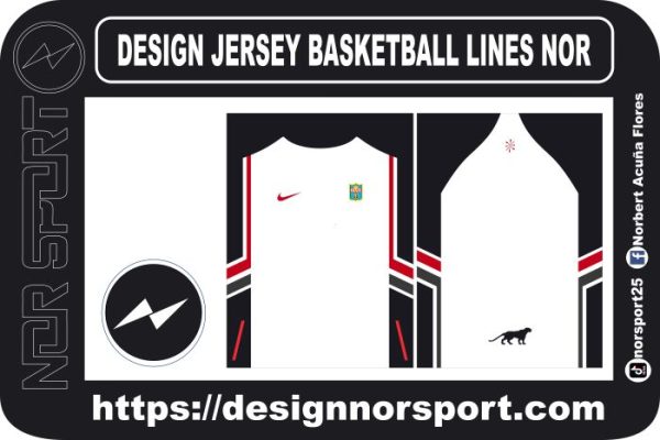 DESIGN JERSEY BASKETBALL LINES NOR