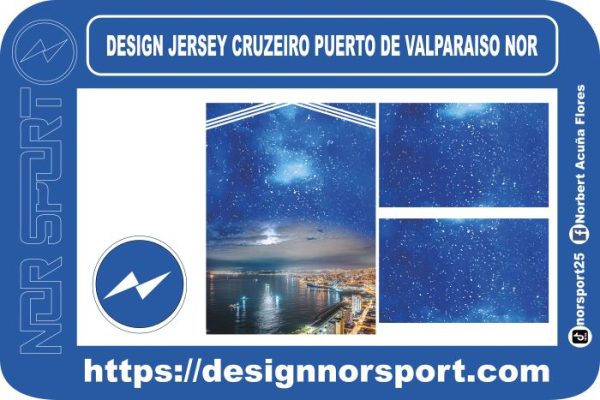 DESIGN JERSEY CRUZEIRO PUERTO DE VALPARAISO NOR