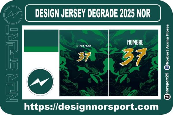 DESIGN JERSEY DEGRADE 2025 NOR