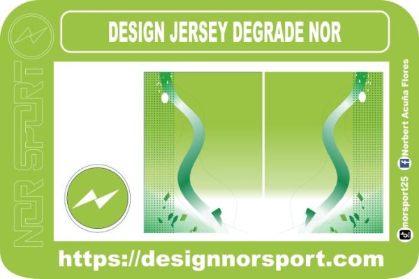 DESIGN JERSEY DEGRADE NOR