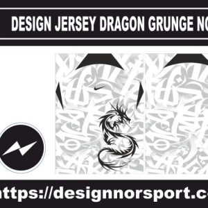 DESIGN JERSEY DRAGON GRUNGE NOR