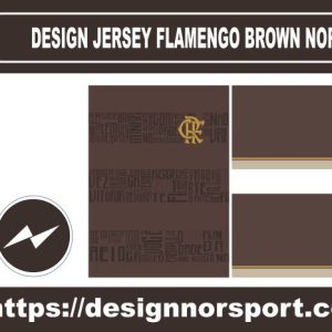 DESIGN JERSEY FLAMENGO BROWN NOR
