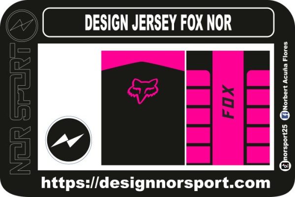 DESIGN JERSEY FOX NOR