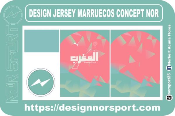 DESIGN JERSEY MARRUECOS CONCEPT NOR