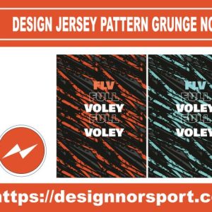 DESIGN JERSEY PATTERN GRUNGE NOR