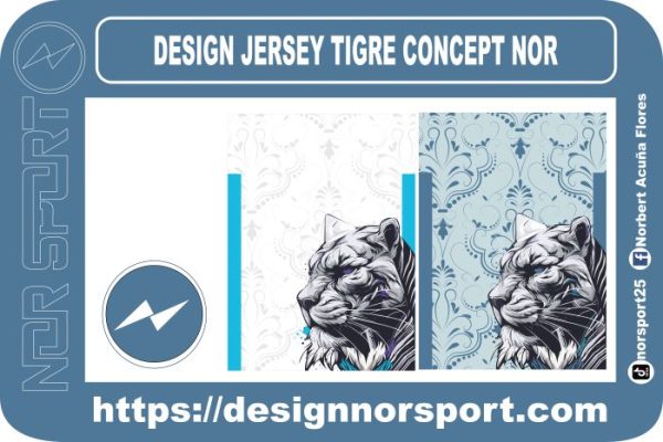 DESIGN JERSEY TIGRE CONCEPT NOR