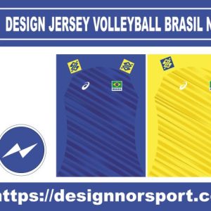 DESIGN JERSEY VOLLEYBALL BRASIL NOR