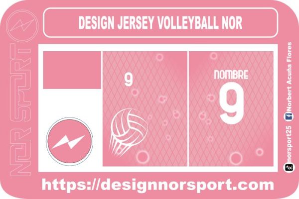 DESIGN JERSEY VOLLEYBALL NOR