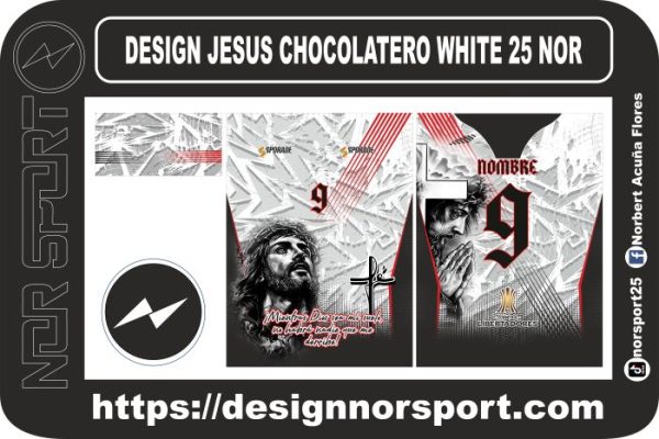 DESIGN JESUS CHOCOLATERO WHITE 25 NOR