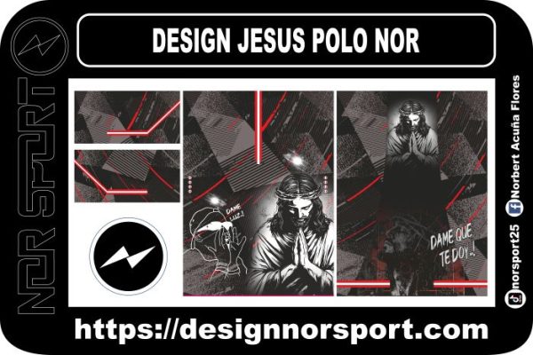 DESIGN JESUS POLO NOR