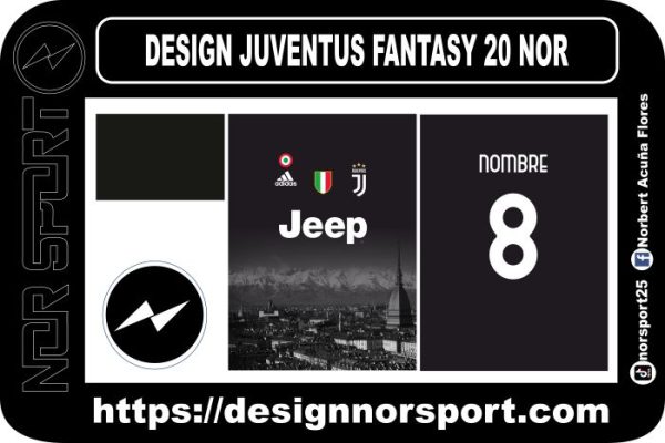 DESIGN JUVENTUS FANTASY 20 NOR
