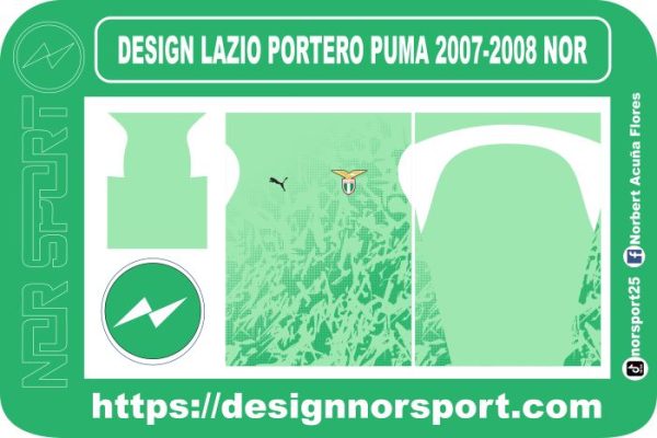 DESIGN LAZIO PORTERO PUMA 2007-2008 NOR