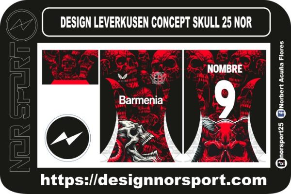 DESIGN LEVERKUSEN CONCEPT SKULL 25 NOR