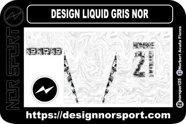 DESIGN LIQUID GRIS NOR