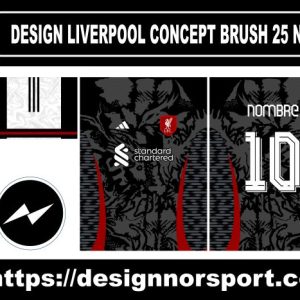DESIGN LIVERPOOL CONCEPT BRUSH 25 NOR