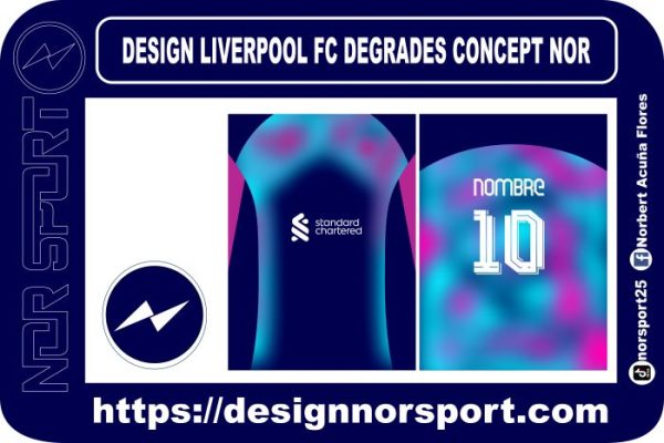 DESIGN LIVERPOOL FC DEGRADES CONCEPT NOR