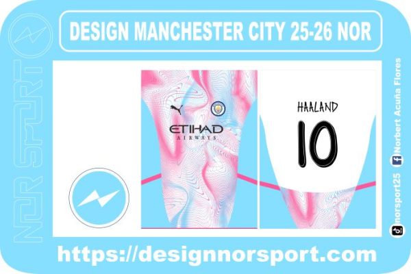 DESIGN MANCHESTER CITY 25-26 NOR