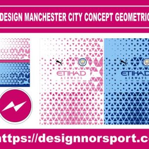 DESIGN MANCHESTER CITY CONCEPT GEOMETRIC NOR